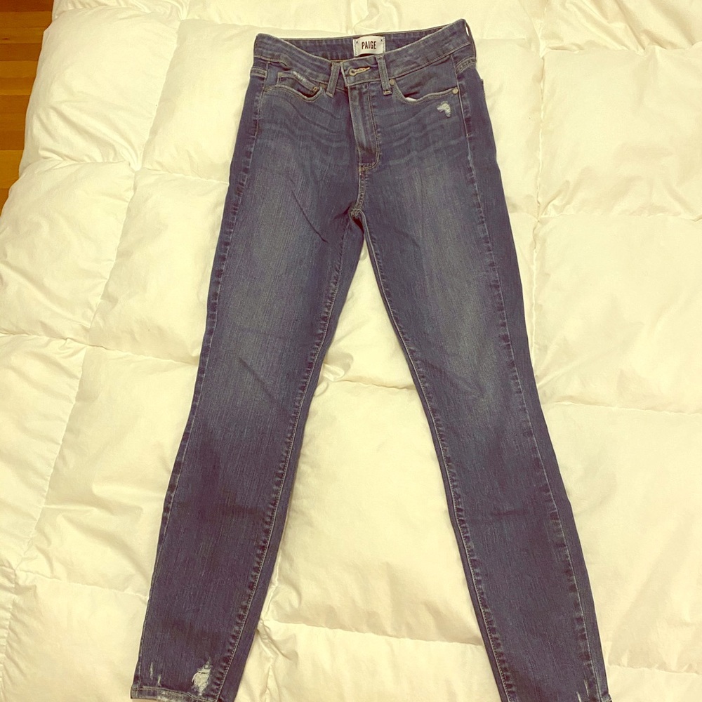 Paige skinny jeans size 28
